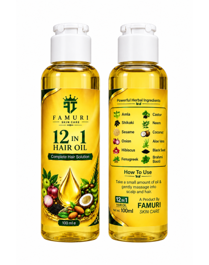 12 in 1 Hair Oil